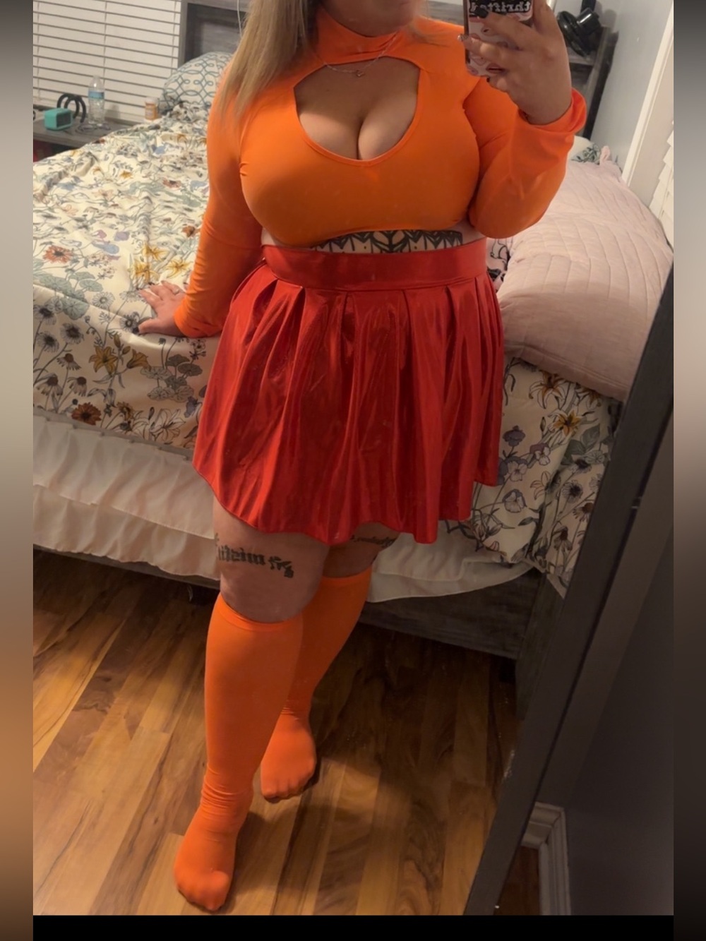 Fashion Nova Halloween Velma scooby doo Set